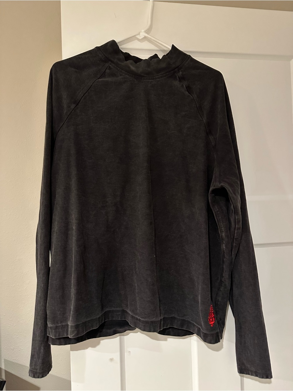 FP Movement by Free People Black Long Sleeve Pullover Top